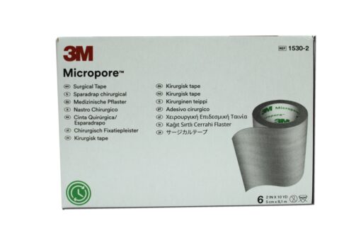 3M103 Micropore Blanco 5cm C/6