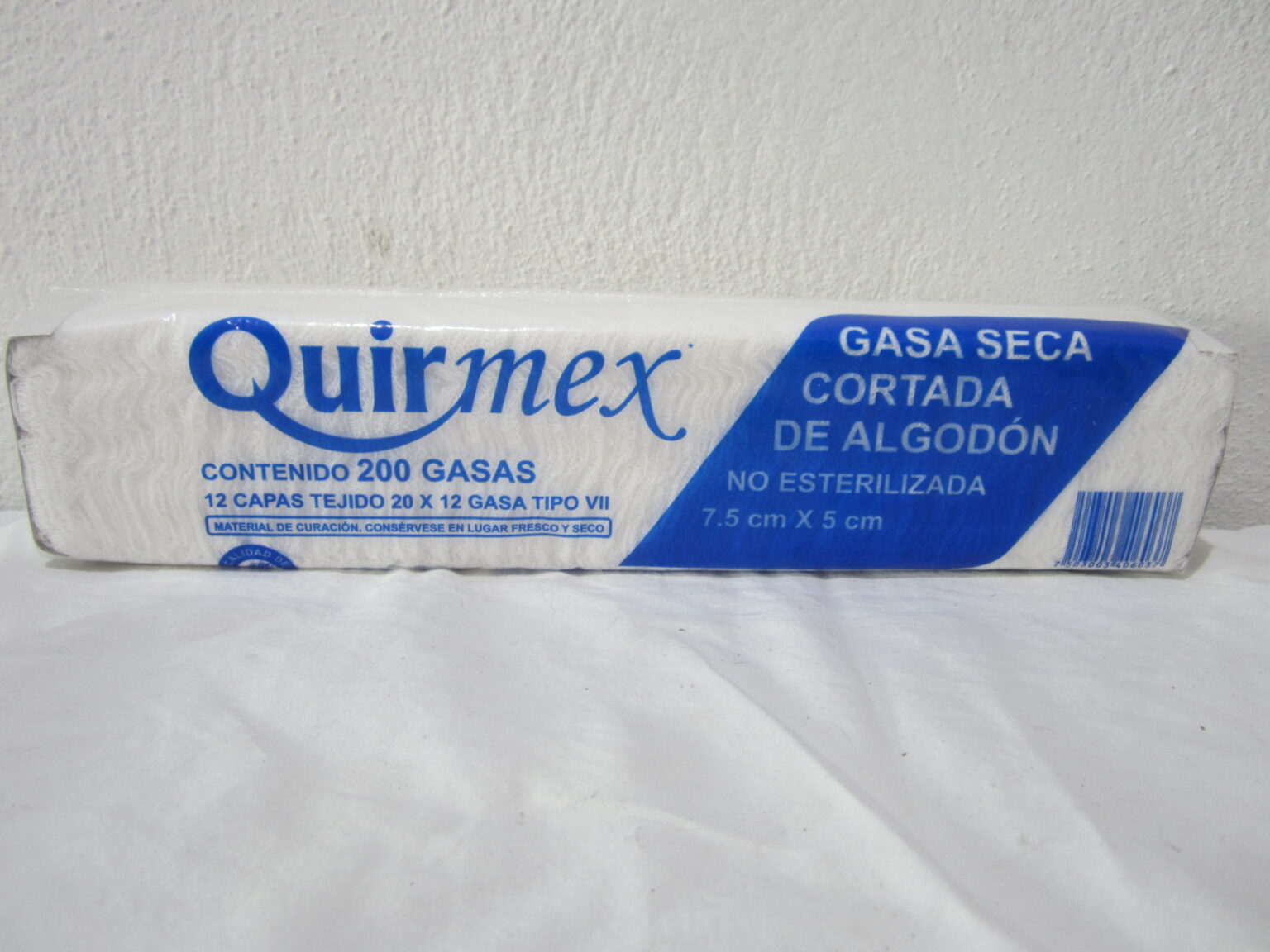VAR195 Gasa Simple No Esteril7 5 X 5CM Mecorama Var195 gasa simple no esteril7 5 x 5cm mecorama