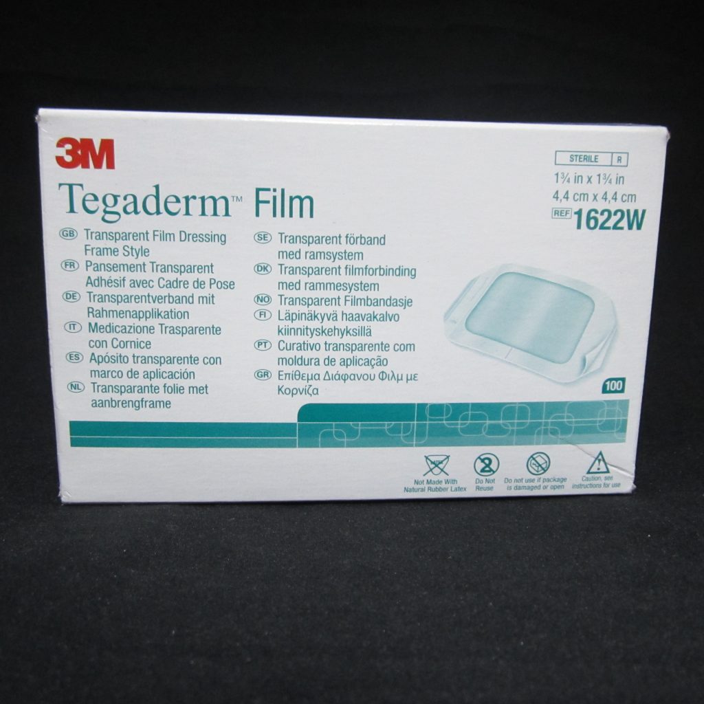 3M129 Tegaderm 4.4 x 4.4cm c/100 (1622) Mecorama