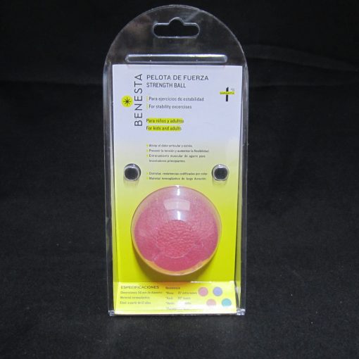 VAR366 Pelota de gel p/rehabilitación Rosa